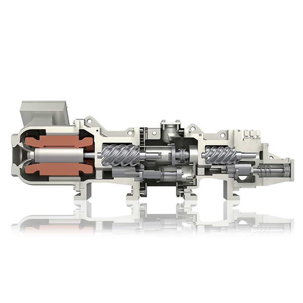 单机双级压缩机（半封螺杆机）